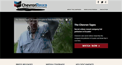 Desktop Screenshot of chevrontoxico.com